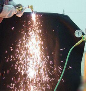 3,000 deg. fire / heat resistant pyro welding blanket