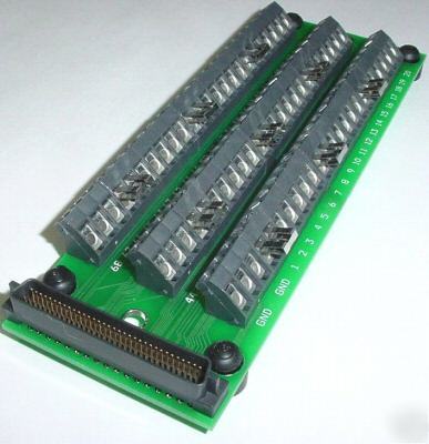 68 pin male vertical terminal for national instruments