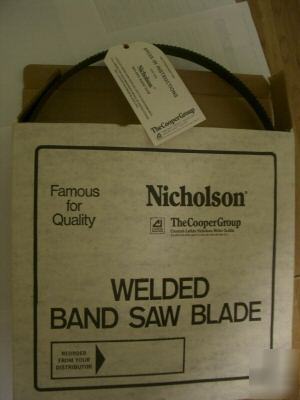 Bandsaw blade nicholson 12' x 1