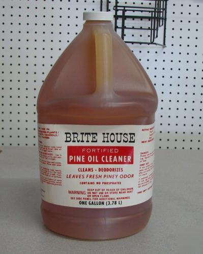 Brite house industrial pine oil cleaner 1-gallon