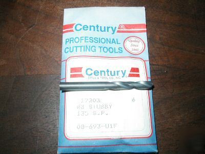 Century # 3 wire gauge stubby drill bits nip