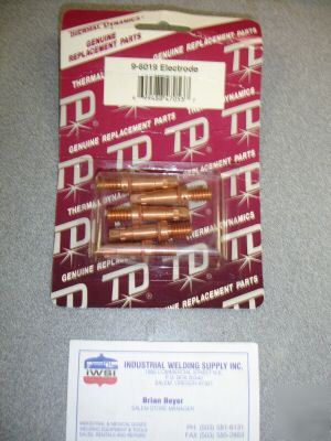 Lot of 5 thermal dynamics td 9-6019 air electrode $125