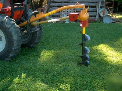 Leinbach L7300 post hole digger with free auger sale 