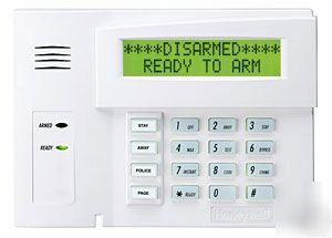 Ademco honeywell 6160 custom alpha alarm keypad -- --