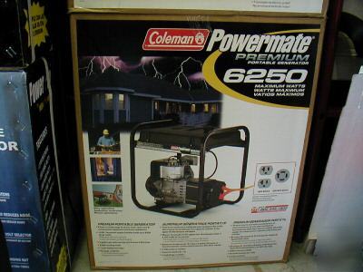 Coleman powermate 6250 120/240 volt ac gas generator