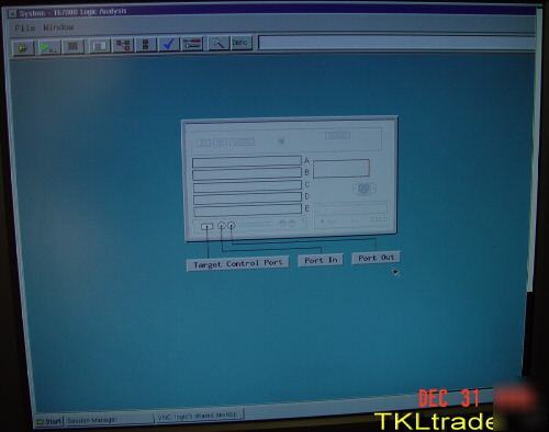 Hp/ agilent 16700B logic analysis mainframe