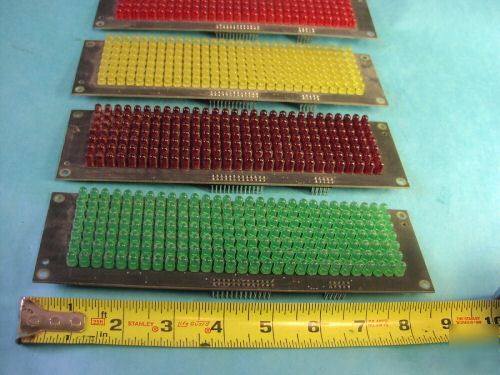 Led arrays red green yellow deep red 4 pcb's