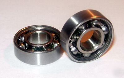 New 1604 open ball bearings, 3/8 x 7/8 x 9/32