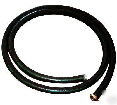 Rubber water suction hose 1 1/2