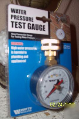 Water pressure test gauge watts 200PSI