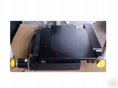 Precision x-y positioning system/semiconductor stepper