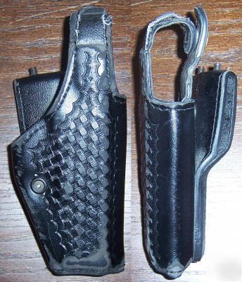 Safariland holster glock 17 basketweave G94 200 leather