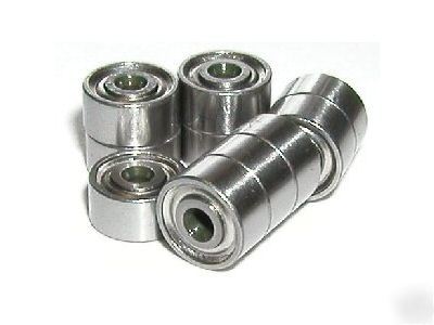 10 bearing 6X16X5 ball bearings 6MM bore 6X16 miniature