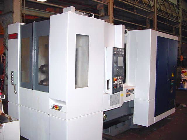 2004 mori-seiki NH4000DCG cnc horz machining center