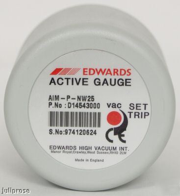 Edwards active inverted magnatron gauge aim-p-NW25