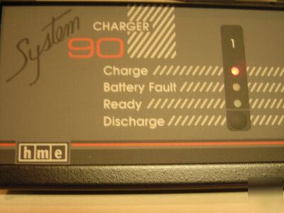 Hme system 90 3~bay charger~charging & maintenance 