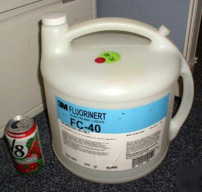 Fluorinert, 3M fc-40 electronic fluid, exotic fluid 