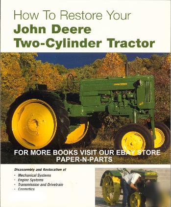 How restore john deere a b l g tractor step by step