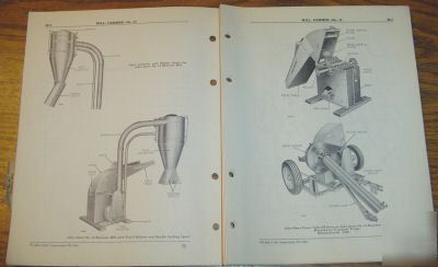John deere no. 14 hammer mill parts catalog jd manual