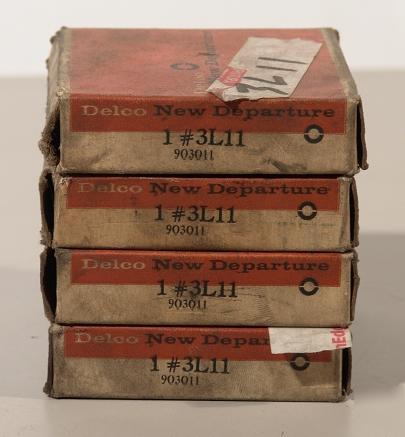 New delco departure bearing 1#3L11 lot of 4 