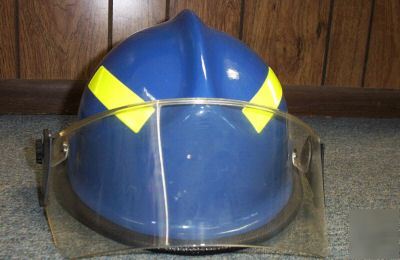 New pacific blue fire helmet - all kevlar