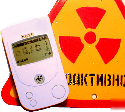 New radiation dosimeter digital radex geiger counter