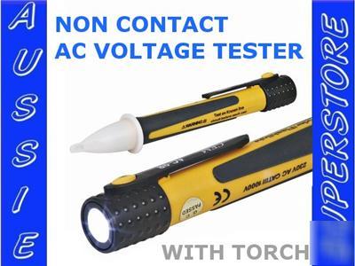 Non contact ac test probe voltage detector & led torch