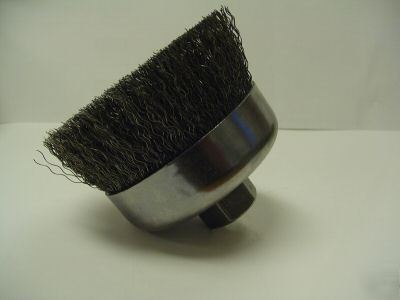 Crimped wire type cup brush 4