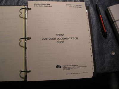Digital switch corp. dexcs customer documentation guide