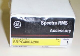 Ge spectra circuit breaker rating plug SRPG400A200