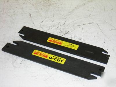 New 2 sandvik double ended q-cut parting blades 151.2