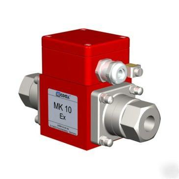 New co-ax MK10 nc ex actuated valve 24V dc 3/8IN npt