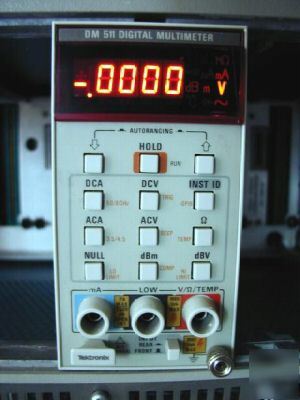 Tektronix dm 511 digital multimeter plug in DM511