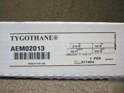 TygothaneÂ® c-210-a precision polyurethane tubing 100FT