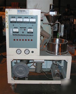 Used: freund centrifugal fluidizing coating granulator,