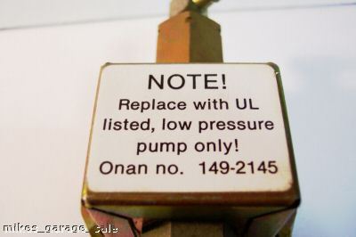 Facet fuel pump 40-123 onan 149-2145 nos obo