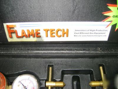 Flame tech regulator and torch set no 