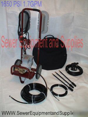 Sewer jetter drain cleaner snake mashine rooter hydro 