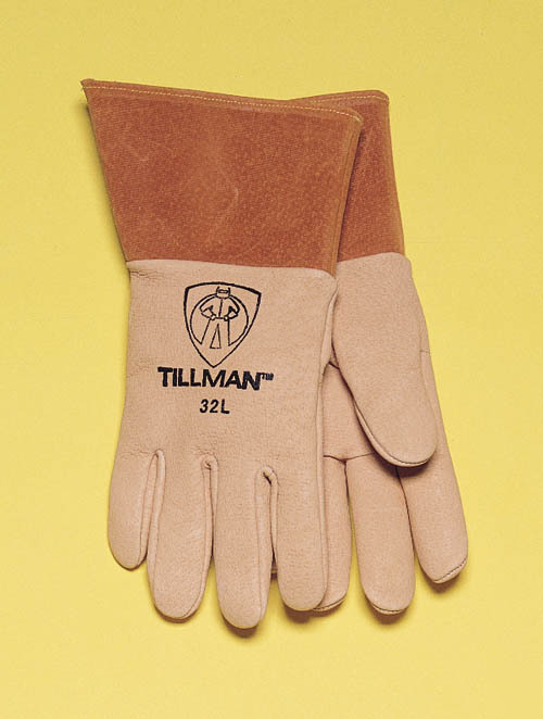 Tillman 32 heavy-duty pigskin tig gloves lg (3 pair)