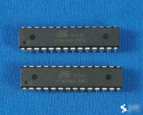 5 pcs atmel ATMEGA8-16PU avr 8-bit microcontroller chip