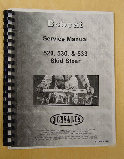 Bobcat 520 service manual (bc-s-520,530+)