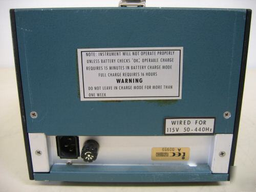 Fluke 845AB null detector / volt meter