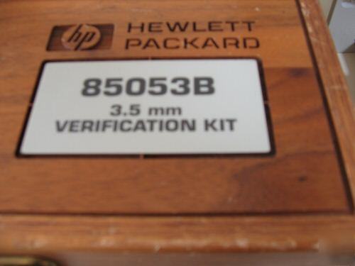 Hp 8510C network analyzer w/ 8515A & 85053B ver kit
