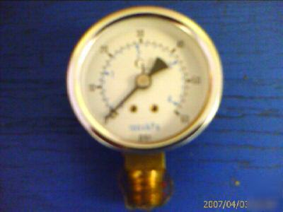 Hydraulic dry pressure guages/gage 3000 psi