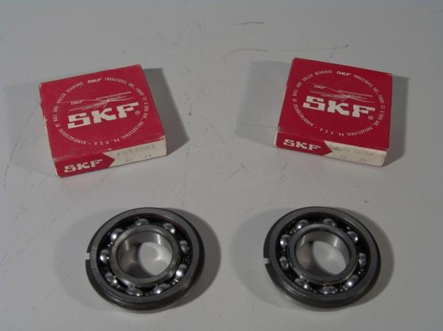 Skf bearing 6207 rsnrj lot of 2 