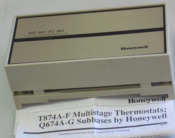 Honeywell TG874F 1007 heating thermostat 