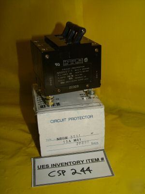 Idec circuit breaker nrbm 3111 15A *