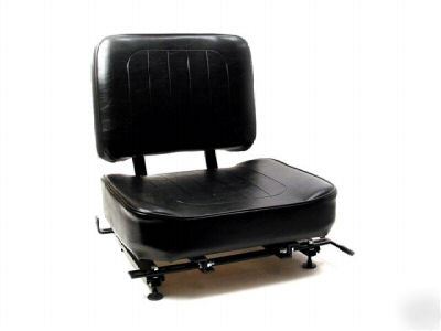 New S302 vinyl forklift seat universal adjustable