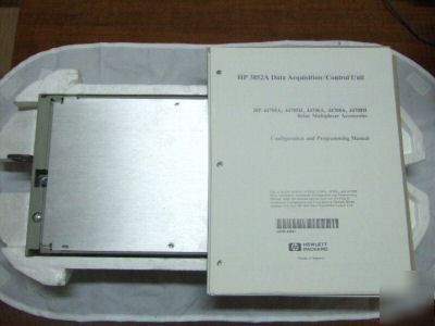 New hp 44708A 20 channel relay multiplexer theromcouple 