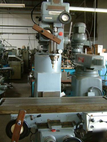 Nice cincinnati toolmaster mill w/ slotting attachment